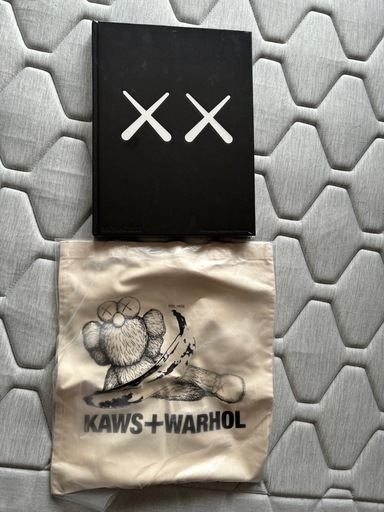 UNIQLO KAWS Warhol Art book 2024トートバッグ
