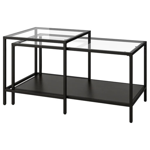 IKEA　VITTSJÖ ヴィットショー　テーブル2点セット\n