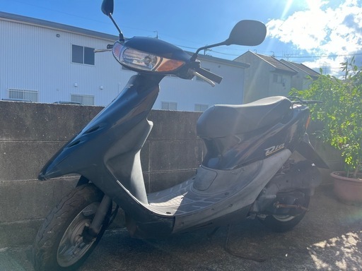 【売約済】実働 BT新品 キャブ洗浄済み ホンダ AF34 ライブディオ 原付バイク スクーター ブラック