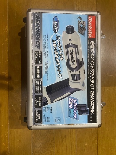 未使用品‼️美品‼️充電式ペンインパクトドライバ(アルミケース付)