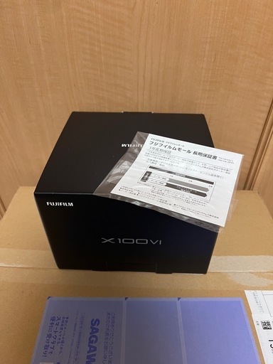 新品未使用 富士フイルム FUJIFILM X100Ⅵ ブラック 3年長期保証書付き