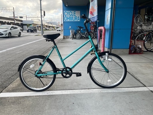 【完売御礼】【大人用】整備済 CBA 20型ギアなし ラクレット 中古自転車 小径ミニベロ 黄色 完売御礼】【大人用】整備済 CBA 20型ギアなし ラクレット 中古自転車