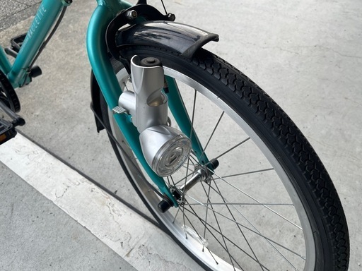 【完売御礼】【大人用】整備済 CBA 20型ギアなし ラクレット 中古自転車 小径ミニベロ 水色 完売御礼】【大人用】整備済 CBA 20型ギアなし ラクレット 中古自転車