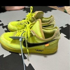 NIKE×off-white エアフォース1 Volt  