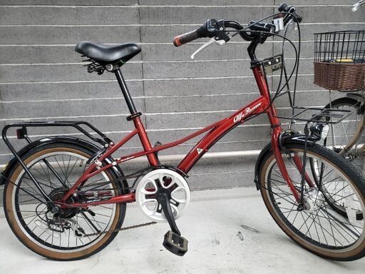 【お引き渡し予定者決まりました】Alpha romeo  City 206l　ミニベロ　自転車　6段変速