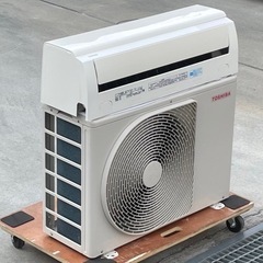 取付け可 ! ! ◇東芝 エアコン 8畳用 2018年製 単相100V RAS-E251M 洗浄済み ! !