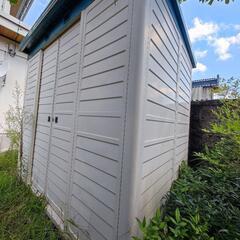 ヨド物置　倉庫　ご自身で運搬できる方　中身もあげれます