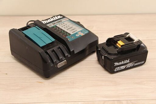 makita マキタ バッテリ BL1860B 18V 6.0Ah バッテリー 充電器DC18RFセット (D6002ktxY)