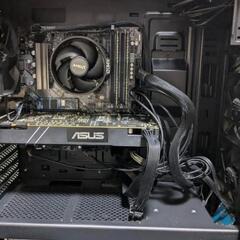 ゲーミングPC Ryzen5 5500 32GBメモリ SSD1TB＋SSHD500GB GTX1080
