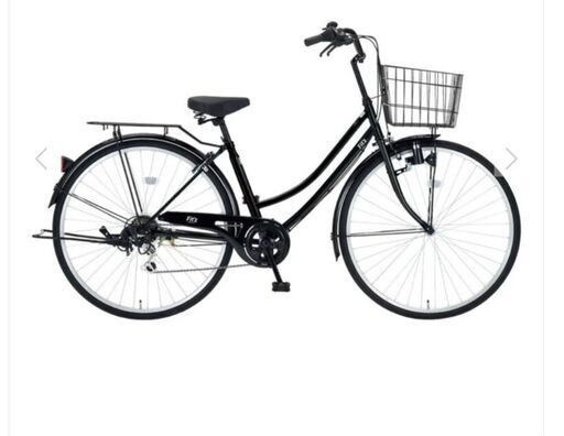 自転車／Fit'z-G/27型/オートランプ/外装6段変速/FTG276-A/DAIWA CYCLE/ブラック／ファッションサイクル