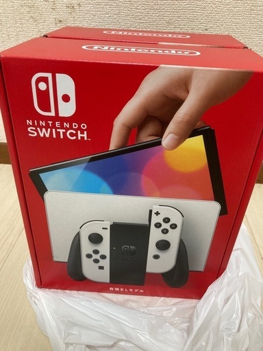 1️⃣　switch有機EL新品未使用になります