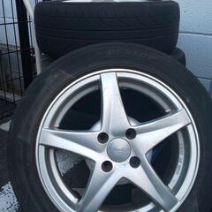 AK12 日産マーチENKEI 15インチ アルミホイール4本セット 