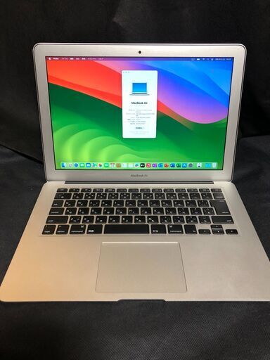 MacBook Air 13インチ Early 2014  MD760J/B・Sonoma 最新14.6.1版+Office2019とWindows11 (最新23H2版)+OfficeProPlusの都度選択起動可能・バッテリー使用可