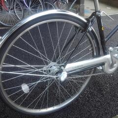 中古自転車３２２３　良品！　ブリヂストン　２０２０年モデル　ロングティーン　スタンダード　LG73ST  ２７インチ 3段ギヤ　LEDオートライト　キッキーと音がならない後輪ローラーブレーキ
