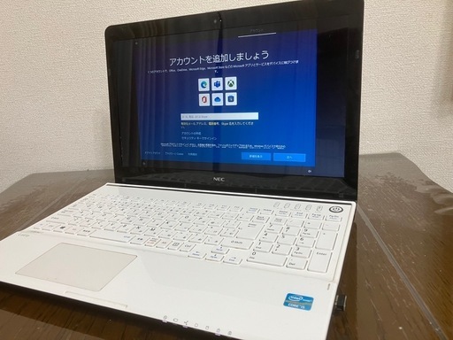 NECノートパソコンPC-150MSW\n