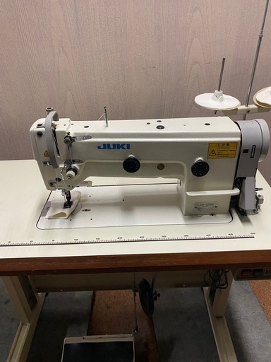 業務用ミシン JUKI ジューキLZH-1290 工業用本縫いミシン 100V 動作確認済み 説明書あり