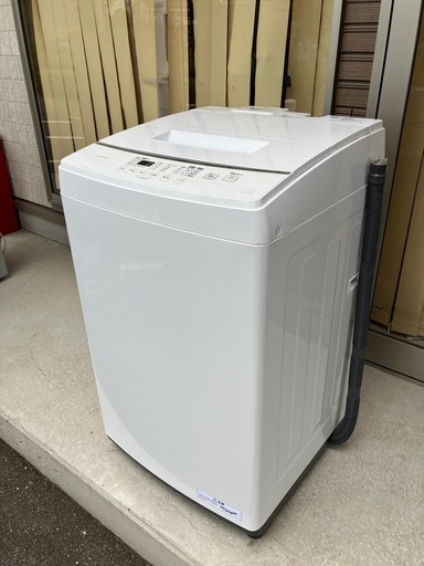 【引取】アイリスオーヤマ 洗濯機 7.0kg IAW-T705E 2022年製 動作確認済み