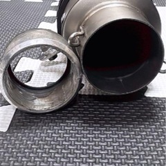 マフラー ロングサイレンサー