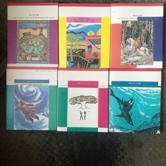 ほるぷ出版 世界むかし話 6冊 中南米 中近東 東欧 北米 アフリカ 太平洋諸島。縦22cm 1988〜1989年