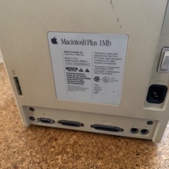 激レア Macintosh Plus 1MB 直筆サイン入り