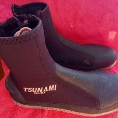 ダイビングブーツ　tsunami　scuba　size　 US1...