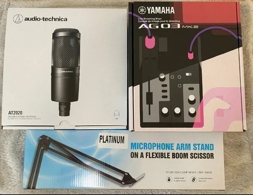 YAMAHA ag03mk2 at2020 配信/DTMセット