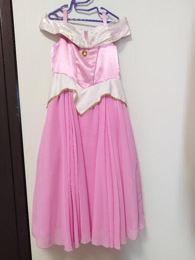 120cm　　ディズニー　ビビディバビディブティック　公式ドレス　オーロラ姫
