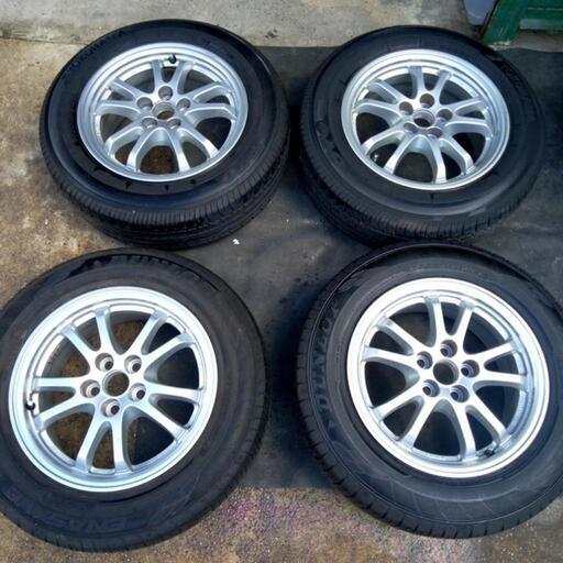 50プリウス純正ホイールセット　４本　送料込み プリウス50 純正ホイール4本