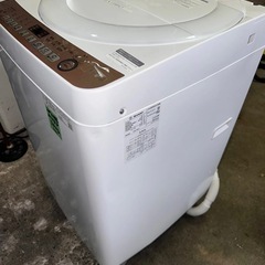 No.0334  20年シャープ洗濯機7kg(配送、設置)無料❗️