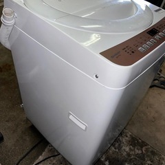 No.0334 20年シャープ洗濯機7kg(配送、設置)無料❗️