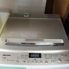 Hisense　HW-DG75A　7.5kg　全自動洗濯機　2018年製