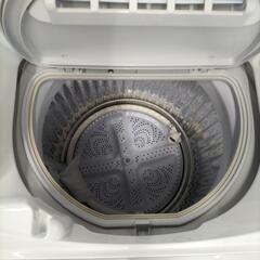 SHARP　WASH&DRI　ES-TX5D 洗濯機　2020年製-Acne Studios マフラー - 青x白等(チェック) 【古着】【中古】