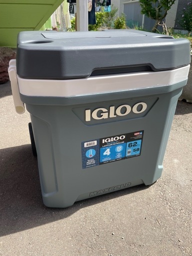 【値下げ】イグルー マックスコールド 62クォート (58L) クーラーボックス  Igloo MaxCold 62 Quart Wheeled Cooler