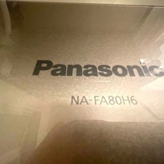 洗濯機　8Kg パナソニック　NA-FA80H6