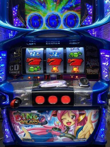 パチスロ実機 スーパービンゴギャラクシー 家庭用電源