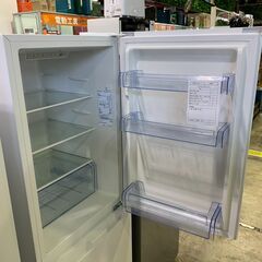 BIG2ドア冷蔵庫 マクスゼン 2023年 230L JR230HM01WH 中古商品