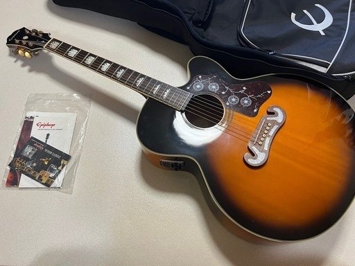 【決まりました】エピフォン　EJ-200CE/VS エレアコ
