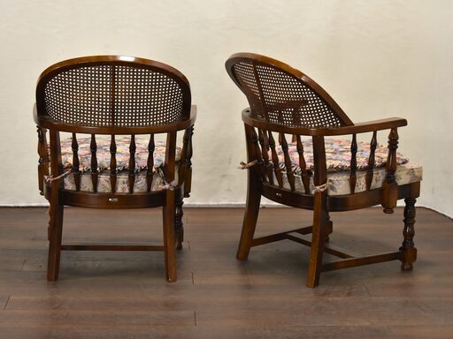 karimoku カリモク コロニアル　アームチェア ラウンジチェア ラタン karimoku カリモク コロニアルアームチェア ラウンジチェア ラタン