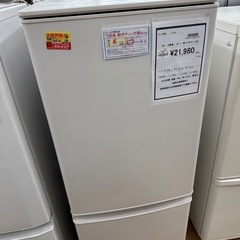 【ドリーム川西店御来店限定】三菱　冷蔵庫　MR-P15H-W／クリーニング済み 【2002211255601681】