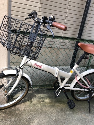 コカコーラ　折りたたみ自転車