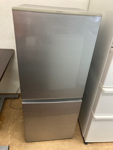 22年製 アクア 2ドア冷蔵庫 ブラッシュシルバー AQR-13M-S   リサイクルショップ宮崎屋　佐土原店　24.9.2F