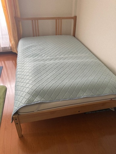 IKEA セミダブルベッド 一式