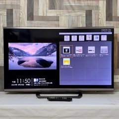 即日受渡❣️全国送料込SHARPアクオス52型テレビYouTube視聴、スマホ連動 即日受渡❣️SHARP アクオス 52型テレビ YouTube視聴、スマホ