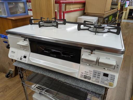 J239★ ｼﾞﾓﾃｨ限定★2018年製★Rinnai★都市ガスコンロ★水無し両面焼きグリル