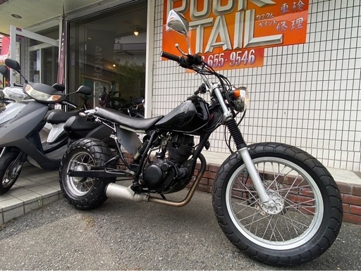 ☆22万円 TW200 ディスクブレーキ！DG07J セル付き ロンスイ 実働車