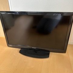 【取引決定】 液晶カラーテレビ　SHARP 2012年製