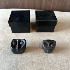 弥生時代 異型環状勾玉 さる玉 鞍型 出土品　骨董品　黒石　アンティーク美術品