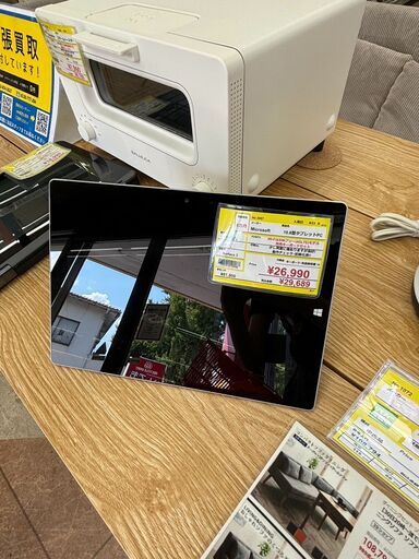 Microsoft マイクロソフト10.8型タブレットPCsurface3タブレットPCキーボード別売り3007