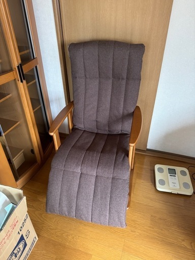 【中古美品】ニトリ　4段調整高座椅子　グランデ