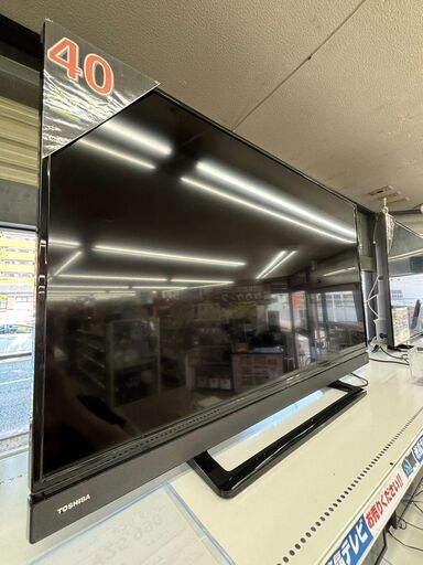 TOSHIBA 東芝40型液晶テレビ40S202017年製3234